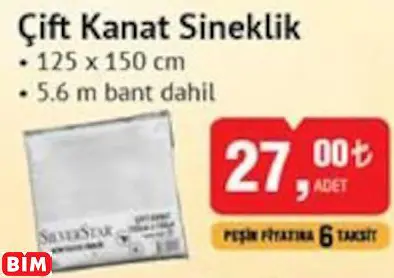 ÇİFT KANAT SİNEKLİK ÇİFT KANAT SİNEKLİK